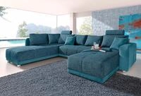 Jockenh&ouml;fer Gruppe Wohnlandschaft "Orlando U-Form, B: 337 cm, Liegefl. 135x305...