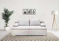 Home affaire Schlafsofa "Ben, B: 200 cm, Liegefl. 158x198 cm" Bettfunktion &