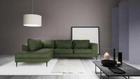 TRENDMANUFAKTUR Ecksofa "Luzi, wahlweise mit Schlaffunktion und Bettkasten,