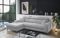 ED EXCITING DESIGN Ecksofa "Sydney L-Form" mit Bettfunktion, Bettkasten,