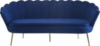 SalesFever 3-Sitzer "Clam Komfortsofa" Extravagantes Muscheldesign: 180 cm Breite