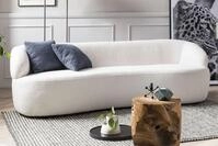 SalesFever 3-Sitzer "Stilvoller 3-Sitzer f&uuml;r Ihr Zuhause" organisch geformt, Breite