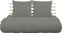 Karup Design Schlafsofa "Shinsano, futonstil, R&uuml;ckenrahmen und zweiteiligem