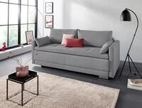 OTTO home Schlafsofa "Berlin, B: 218 cm, Liegel. 160x198 cm" Bettfunktion, Bettkasten