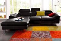 COTTA Ecksofa "Driver L-Form, B: 268 cm, moderne Couch mit Wellenunterfederung,