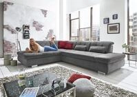 Die PlanBar Ecksofa "MP-IN17004 L-Form, Breite 323 cm, mit Federkern-Polsterung"