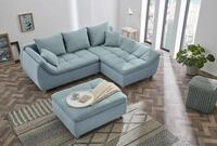 Jockenh&ouml;fer Gruppe Ecksofa "Genua L-Form, B: 250 cm" mit 2 Zierkissen
