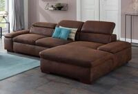OTTO home Ecksofa "Alberto L-Form" mit Kopfteilverstellung, wahlweise mit