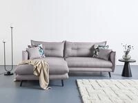 Home affaire Ecksofa "Lazio modern und bequem, schmale Armlehnen, tolle