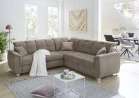 Jockenh&ouml;fer Gruppe Ecksofa "Udine L-Form, B: 263 cm" mit Schlaffunktion,...