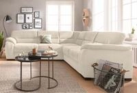 sit&more Ecksofa "Montego L-Form, B: 255 cm" wahlweise mit Bettfunktion und