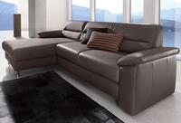 sit&more Ecksofa "Ascara L-Form" inklusive Boxspring/Federkern-Polsterung, wahlweise