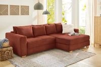 Jockenh&ouml;fer Gruppe Ecksofa "Kampen L-Form, B: 288 cm" mit Bettfunktion,...