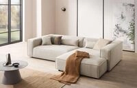 LeGer Home by Lena Gercke Ecksofa "PIARA XXL, Big-Sofa, Cord, Leinenoptik o.
