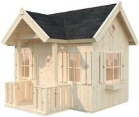 Spielhaus PALMAKO "Jennie 3,6 m&sup2;", beige (natur), Spielh&auml;user, KinderB:266cm