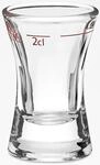 van Well Schnapsglas "Wachtmeister Rotring" 0,2 L, geeicht, Sp&uuml;lmaschinengeeignet,