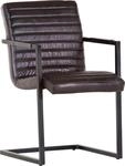 Gutmann Factory Freischwinger "Barcelona" (Set) 2 Stk.in Leder