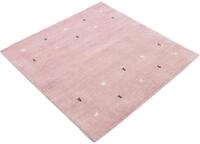 carpetfine Wollteppich "Gabbeh-Uni" quadratisch 15 mm H&ouml;he reine Wolle, handgewebt,