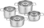 Fissler Topf-Set "Fissler Pure Collection" Set, Kochtopf 20/24cm, 4 Stk. tlg.