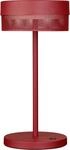 LED Tischleuchte "MESH-B", rot (indischrot), 1, &Oslash; 14,5cm H: 30cm, 1 Stk., HELL