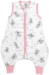 Babyschlafsack SCHLUMMERSACK "Schlafsack mit F&uuml;&szlig;en 0.5 Tog" Gr. 70, rosa (koala),