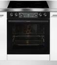 GORENJE Induktions Herd-Set "BCSI737DBGOT" mit 1-fach-Teleskopauszug ecoClean...