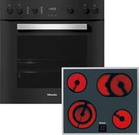 MIELE Elektro-Herd-Set "H2459 E D OBSW + KM 6003 LPT", A+ (A+++-D), schwarz MIELE Elektro-Herd-Set "H2459 E D OBSW + KM 6003 LPT", A+ (A+++-D), schwarz