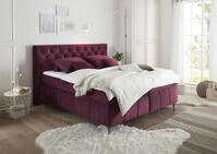 ED EXCITING DESIGN Boxspringbett "Pembroke" inkl. Topper