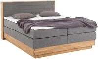 Home affaire Boxspringbett "Cavan" Eiche, inkl. Bettkasten & Topper, verschiedene