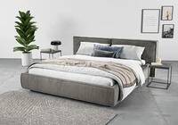 Home affaire Polsterbett "Adrina mit Biesenoptik, Feincord und Luxus-Microfaser" bis