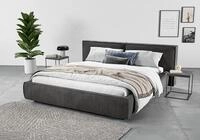 Home affaire Polsterbett "Adrina mit Biesenoptik, Feincord und Luxus-Microfaser" bis