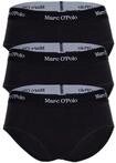 Panty MARC O'POLO "Panty 3er Pack", Damen, Gr. L, schwarz, Obermaterial: 95%