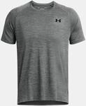 Trainingsshirt UNDER ARMOUR "UA TECH TEXTURED SS", Herren, Gr. L, schwarz