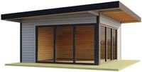 LASITA MAJA Gartenhaus "DOMEO 9" mit &Uuml;berdachung
