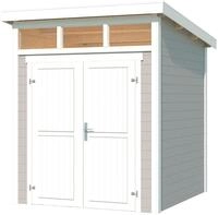 LASITA MAJA Gartenhaus "Kibo 1" Blockbohlenhaus 28mm