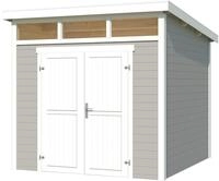 LASITA MAJA Gartenhaus "Kibo 3" Blockbohlenhaus 28mm