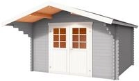 LASITA MAJA Gartenhaus "Viljandi 34" Blockbohlenhaus 34mm