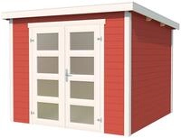 LASITA MAJA Gartenhaus "Zambezi 4" Blockbohlenhaus 28mm