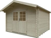 Kiehn-Holz Gartenhaus "Jonsberg" aus naturbelassenem Fichtenholz