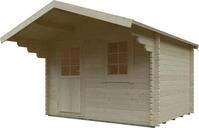 Kiehn-Holz Gartenhaus "Kaisersberg" aus naturbelassenem Fichtenholz