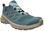 Laufschuh SALOMON "X-ADVENTURE GORE-TEX", Damen, Gr. 41, blau (north atlantic),