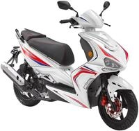 Luxxon Motorroller "F18" 50 cm&sup3; 45 km/h Euro 5 2,9 abschlie&szlig;bares Staufach, 2