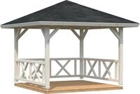 Palmako Holzpavillon "Betty" BxT: 368x368 cm, transparent