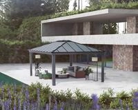 Palram - Canopia Pavillon "Dallas" 611,5 x 425,5cm, Anthrazit
