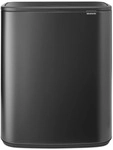 Brabantia M&uuml;lleimer "Bo Touch Bin, 2 x 30L" Soft-Touch-&Ouml;ffnungssystem