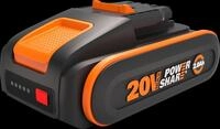 Worx Akku ""WA3639 PowerShare"" 20 V, 2 Ah, mit h&ouml;her Sicherheit & l&auml;ngerer