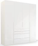 rauch Dreht&uuml;renschrank "Kleiderschrank Schrank Garderobe W&auml;scheschrank PURISMA