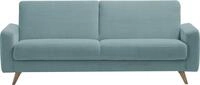 exxpo - sofa fashion 3-Sitzer "Samso, elegant und bequem, aktueller Cord Bezug,