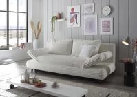 ED EXCITING DESIGN Schlafsofa "Sunny" mit Bettkasten, Armteilverstellung & 2