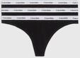Calvin Klein Underwear Tanga "3 PACK THONG (LOW-RISE)" 3 Stk. String low waist mit